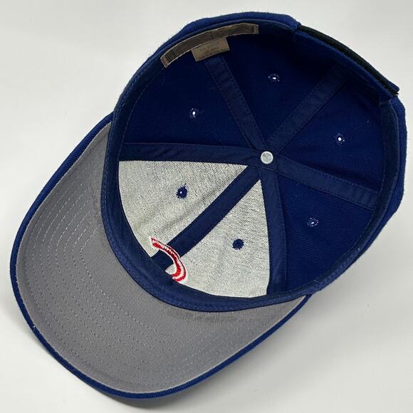 Chicago Cubs Hat Baseball Cap MLB Twins Enterprise Wool Blend Strapback Blue - Picture 4 of 9